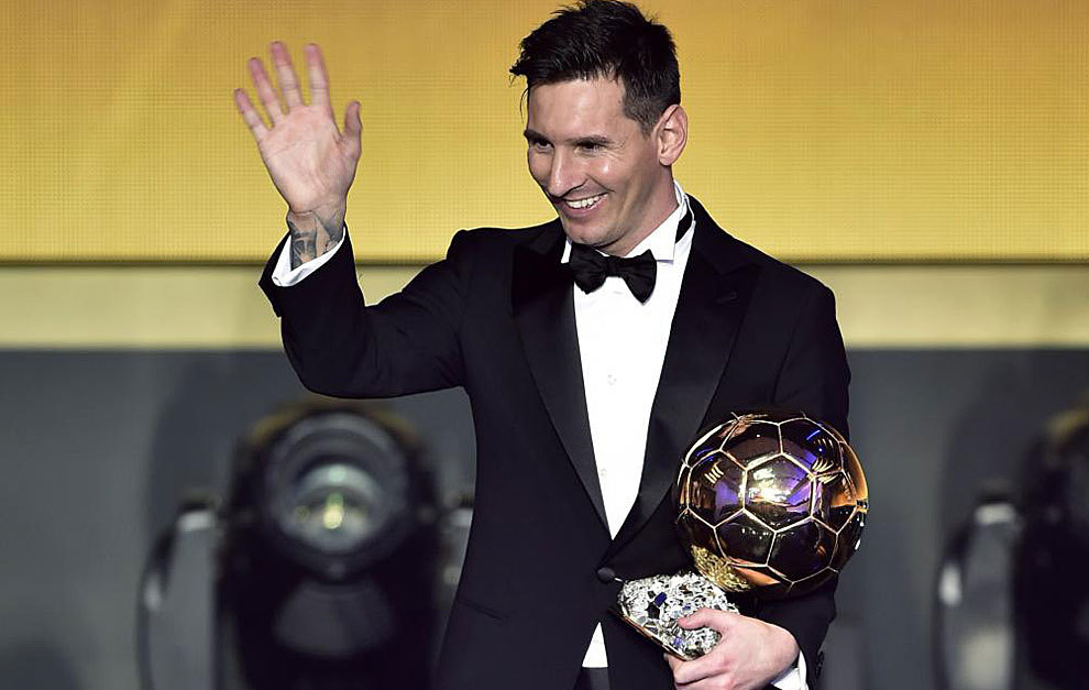 Messi se queda con su quinto Balón de Oro