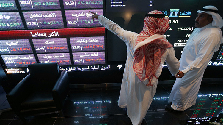 La bolsa de valores de Arabia Saudita se desploma