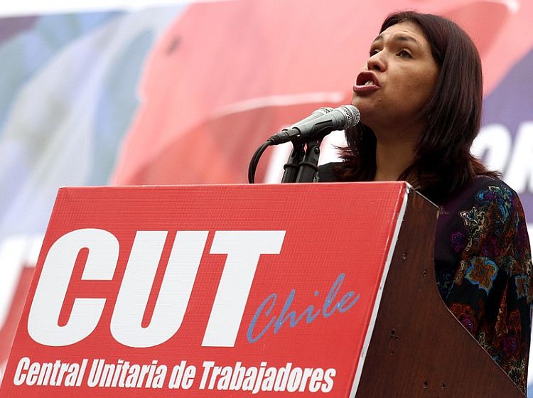 Video: La funa al Congreso de la CUT y el minuto de ira de Bárbara Figueroa