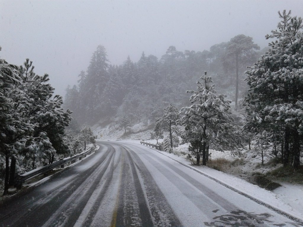 Protección Civil alerta a capitalinos por nevadas