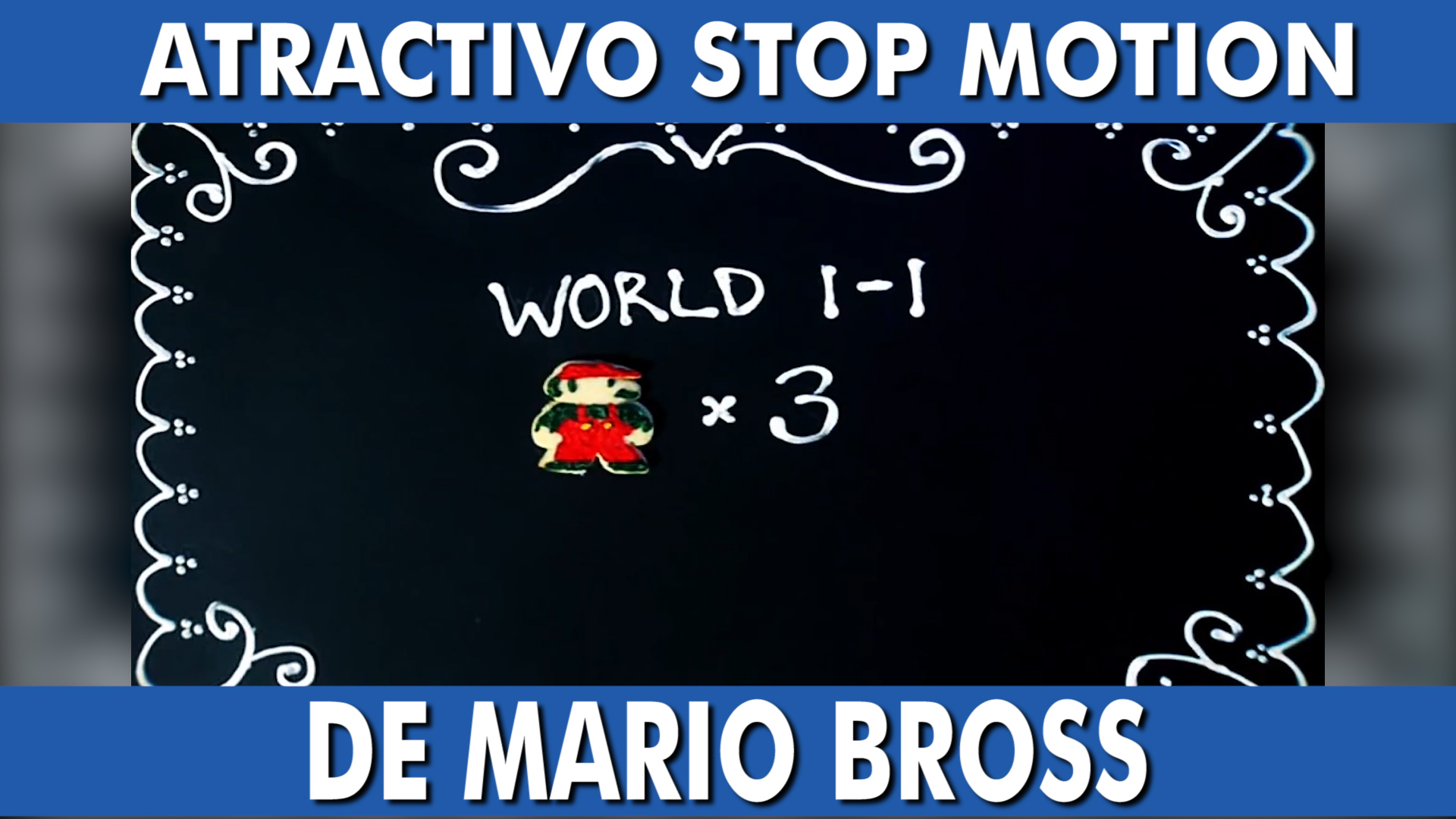 Atractivo Stop Motion de Mario Bross