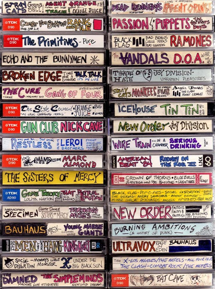 El arte perdido de los cassettes