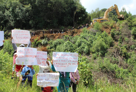 Xochicuautla logra suspensión del decreto expropiatorio de su territorio