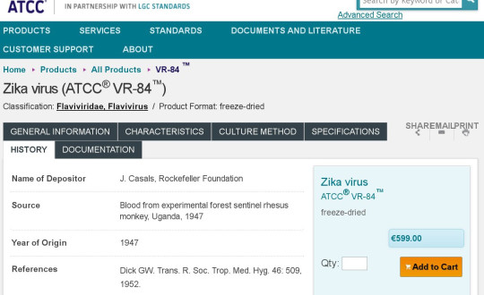 El virus Zika fue patentado en 1947 por los Rockefeller