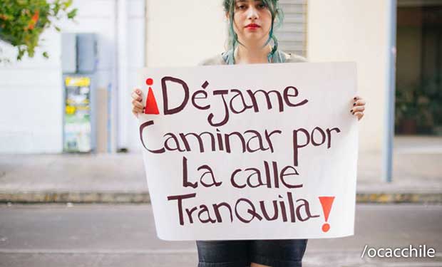 Chile pionero en la lucha contra el acoso sexual callejero