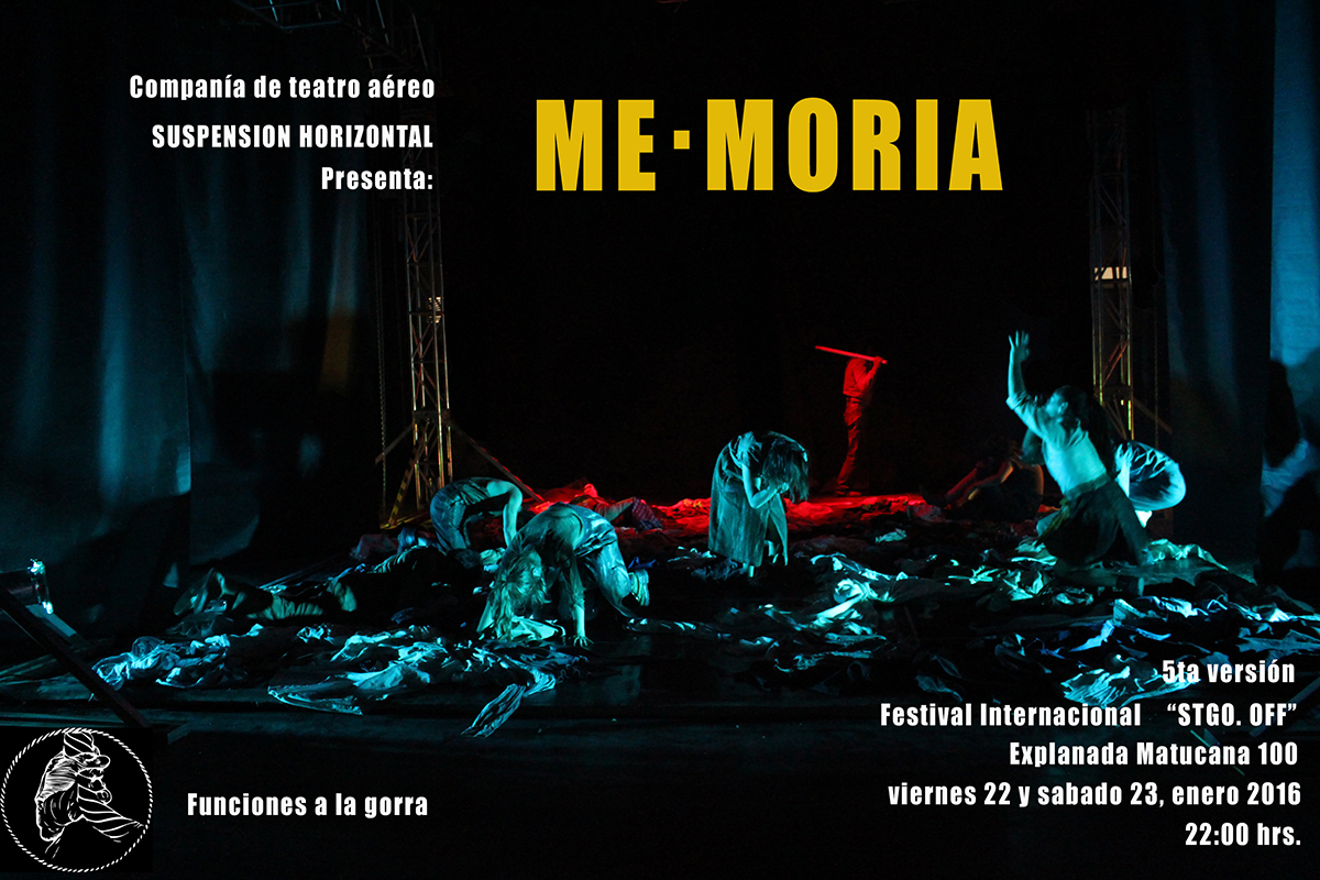 “ME-MORIA”: circo contemporáneo es parte de Santiago Off 2016