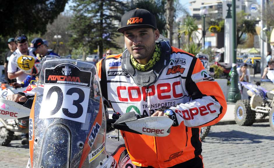 Quintanilla hizo historia en el Dakar y logró podio en las motos