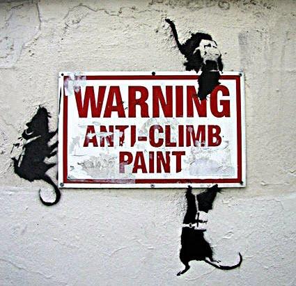 Diez imperdibles obras de Banksy: el misterioso artista de Street Art británico