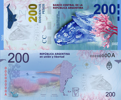 ¡Primicia! Nuevos billetes para Argentina de $200 y $500