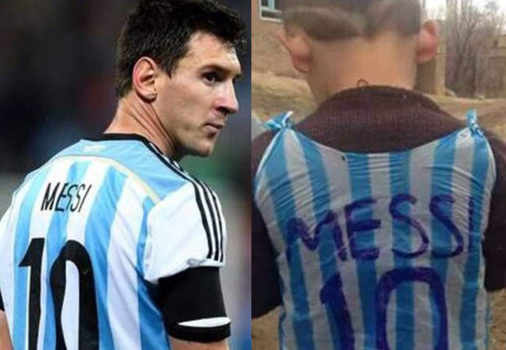 Leo Messi quiere conocer a Murtaza, el niño de la camiseta de plástico