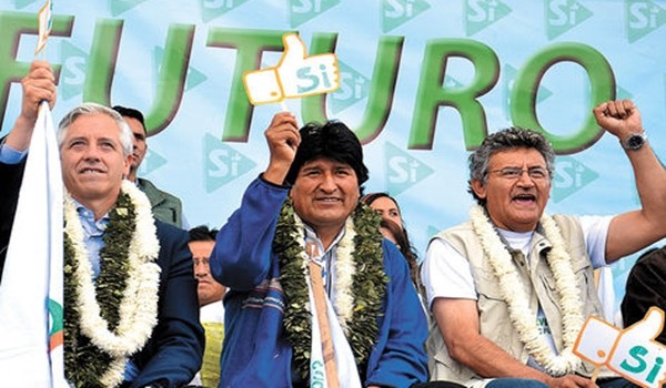 El gobierno de Evo Morales insiste que desde EEUU financian la campaña por el «No» al referéndum por la reelección