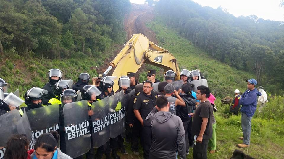 Habitantes de Xochicuautla se solidarizan con Zapatistas y denuncian represión