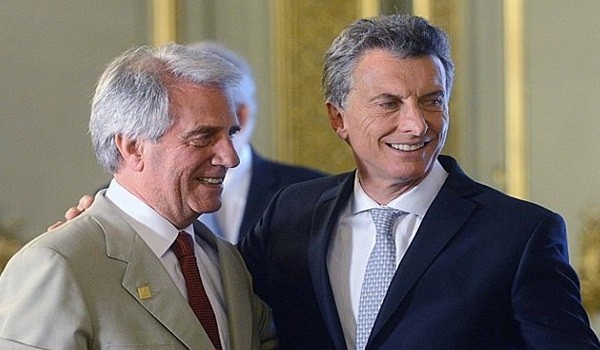 Macri y Tabaré Vázquez: los conservadores sean unidos