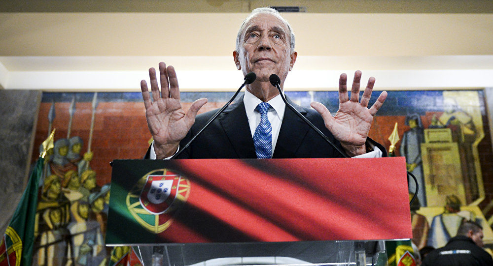 Rebelo de Sousa es reelecto como presidente en Portugal