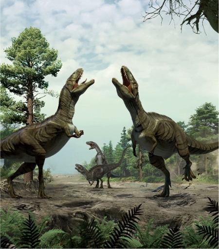 Los dinosaurios también tenían sus ceremonias previas al sexo
