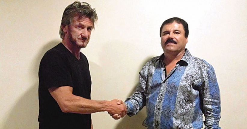 ¡Insólito! Sean Penn entrevistó al Chapo Guzmán y ahora podría ser investigado