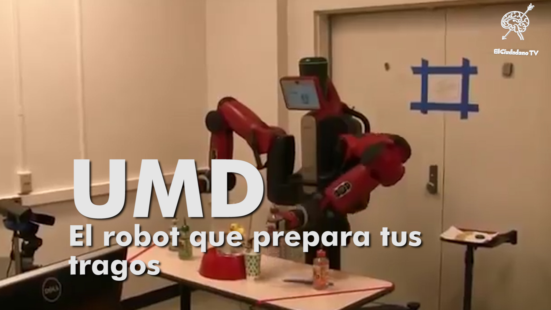 UMD: El robot barman
