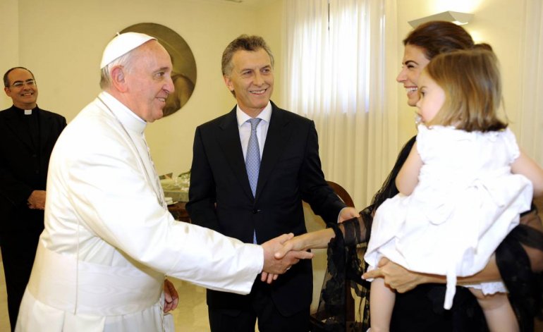 Macri y el Papa Francisco se reunirán este sábado por primera vez desde que es presidente