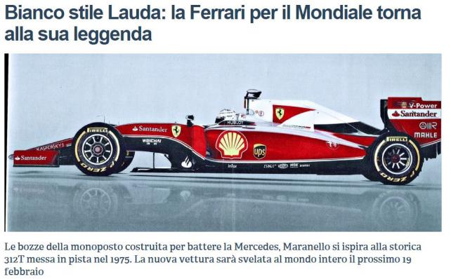 Ferrari apela a la nostalgia con su nuevo monoplaza