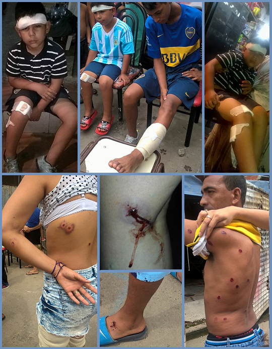 Denuncian a Gendarmería por la respresión de niños en Bajo Flores
