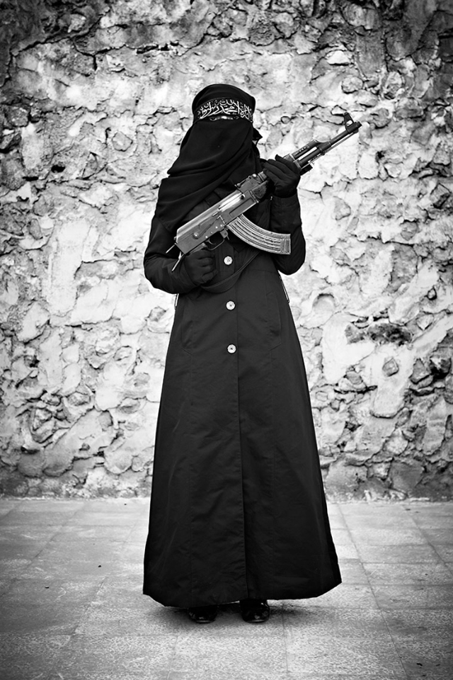 Mujeres sirias que tomaron las armas