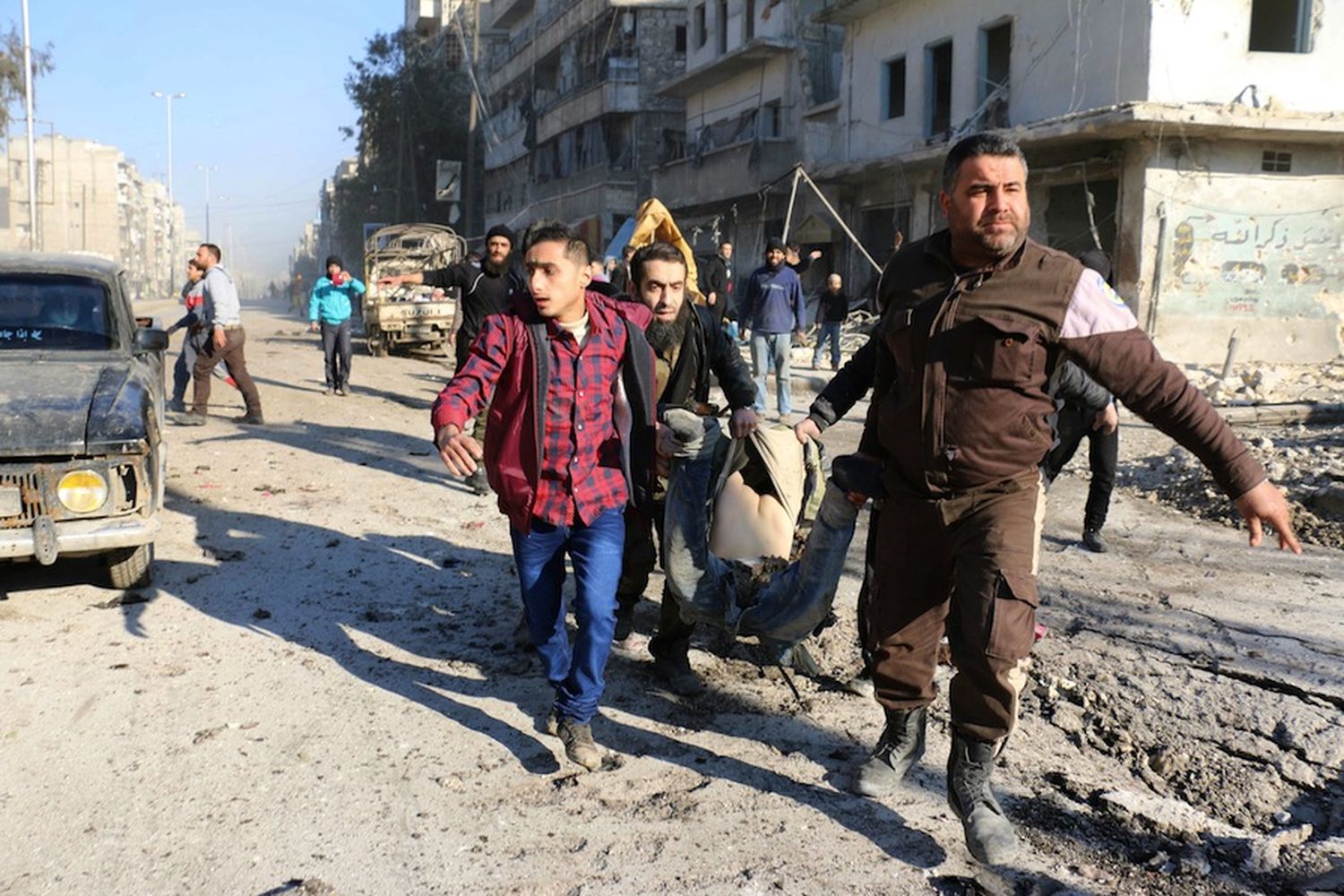 Victimas bombardeo_Siria