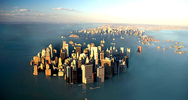 El aumento del nivel del mar en el siglo 20 fue el más rápido en 3 mil años