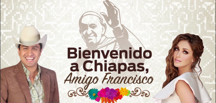 Esposa del gobernador de Chiapas cantará para el Papa en su visita