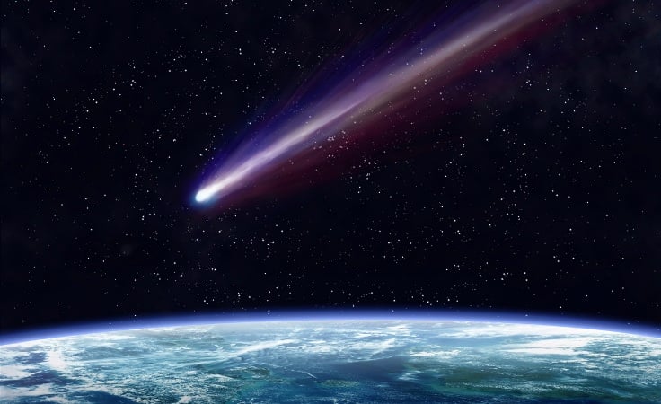 Cometas que se pillan la cola: Pasarán a vernos casi al mismo tiempo y muy cerca de la Tierra
