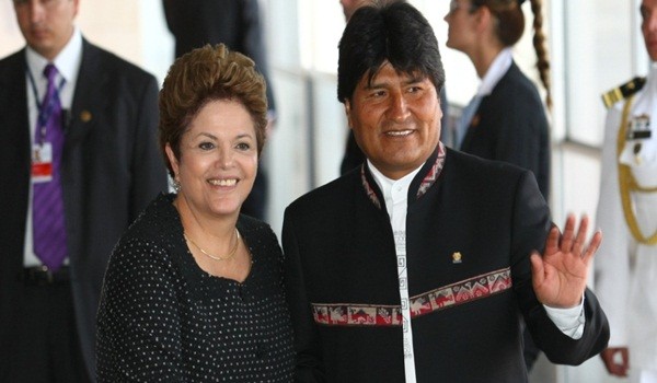 Dilma Rousseff y Evo Morales refuerzan alianza energética y proyectan tren bioceánico