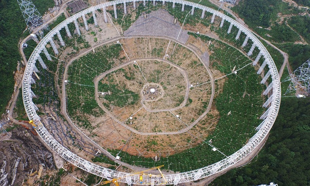 Buscando vida extraterrestre: China desplaza a 9 mil habitantes para instalar el radio-telescopio más grande del mundo