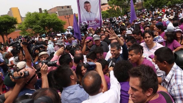 Perú: Jurado electoral obstaculiza candidatura de Julio Guzmán