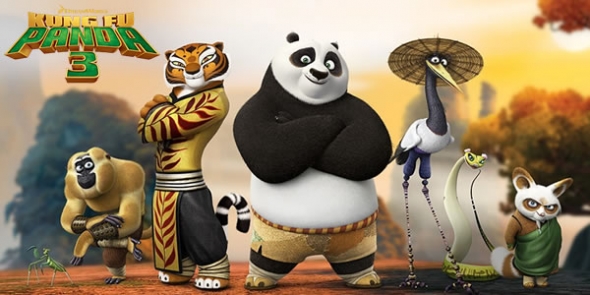 Kung Fu Panda 3 generó 21 millones de dólares en 2 semanas