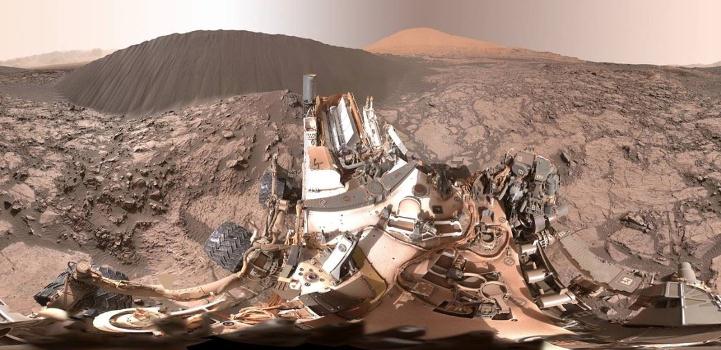 Impresionante: La NASA lanzó en Facebook un video interactivo de Marte en 360 grados