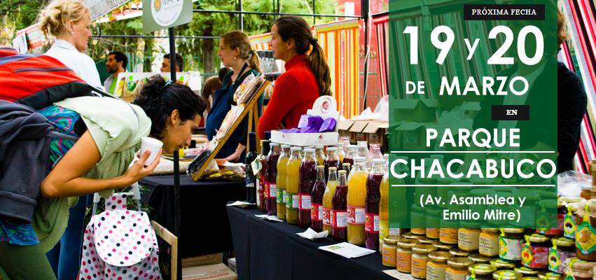 Buenos Aires Market en Parque Chacabuco, el 19 y 20 de marzo