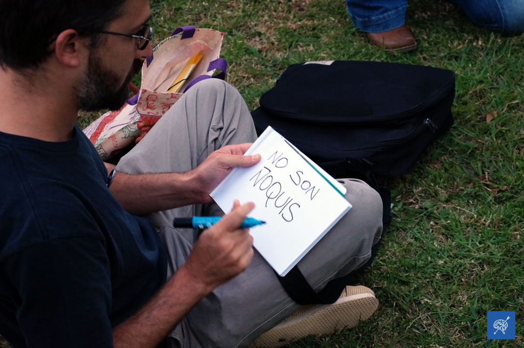 #FotoReportaje: No a los 240 despidos en la Biblioteca Nacional