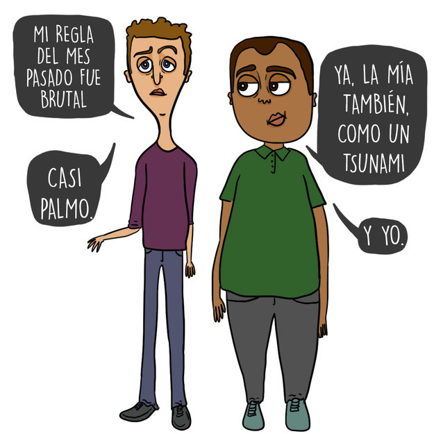 Ilustraciones que reflejan cómo sería el mundo si los hombres tuvieran