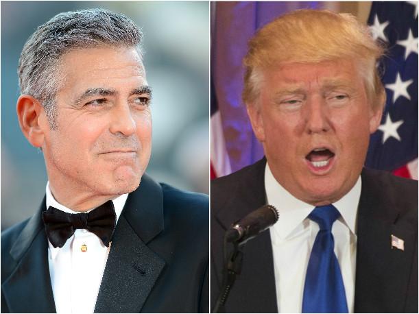 George Clooney tilda a Donald Trump de «xenófobo y racista»