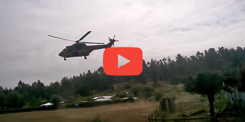 Senador Navarro pide explicaciones a Ministerio del Interior por presencia de helicóptero militar en Tirúa