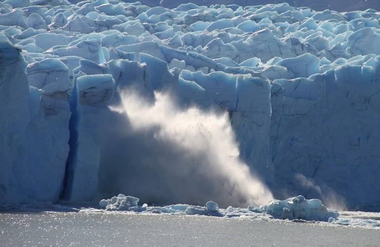 Así se rompió el glaciar Perito Moreno
