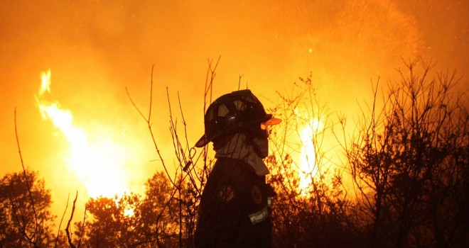 ONEMI: Existen 15 incendios forestales activos en Chile