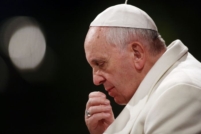 El Papa Francisco saludó a familiares de desaparecidos