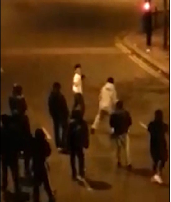 (Video) Brutal «Club de la pelea» callejero impacta a las redes