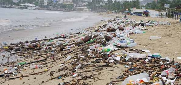Desechos encontrados en  la playa de Acapulco serán convertidos  en arte