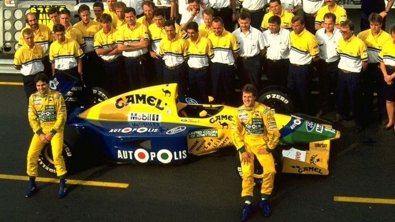 Subastan un histórico coche monoplaza de Schumacher