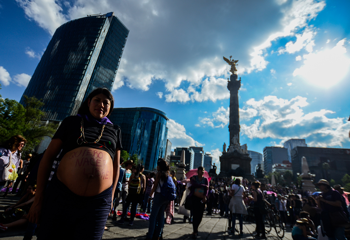La Ciudad de México se pinta de Violeta