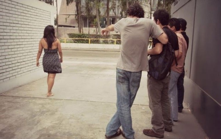 (Video) Camila Vallejo, Giorgio Jackson, Marcela Sabat y OCAC exigen aprobación de ley contra acoso callejero