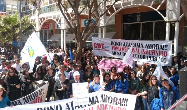 Gobierno retira urgencia a proyecto de Bono de Atacama