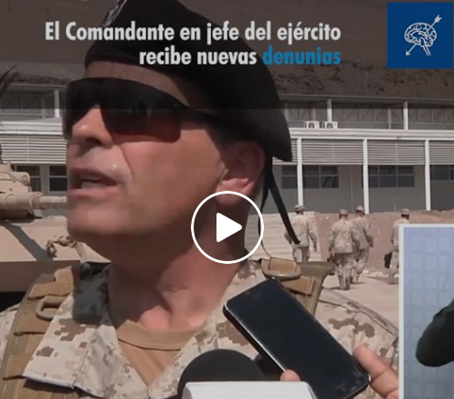 Nuevas denuncias por acoso laboral golpean a Comandante en Jefe del Ejército