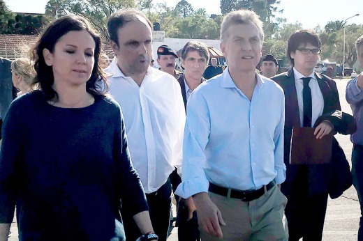 Luego de las inundaciones, Macri prometió «resolver todos los problemas que ocasionó el temporal»